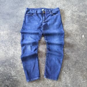 Banana Republic Jeans Womens 29 Blue Skinny Dark Wash Preppy Y2K Retro Stretch